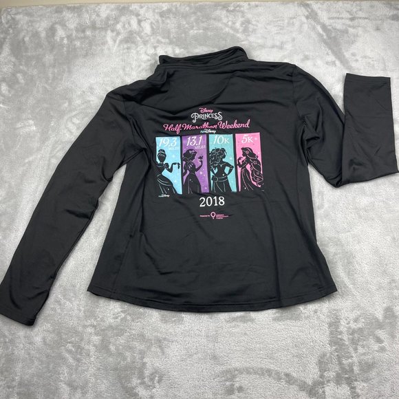 Disney Princess Half Marathon Weekend 2018 Race Zip Up Women's XXL Slim Fit - Picture 6 of 8